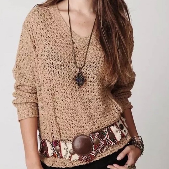 Free People Sweaters - Free People 'Laguna Coast' Oversized Knit Sweater